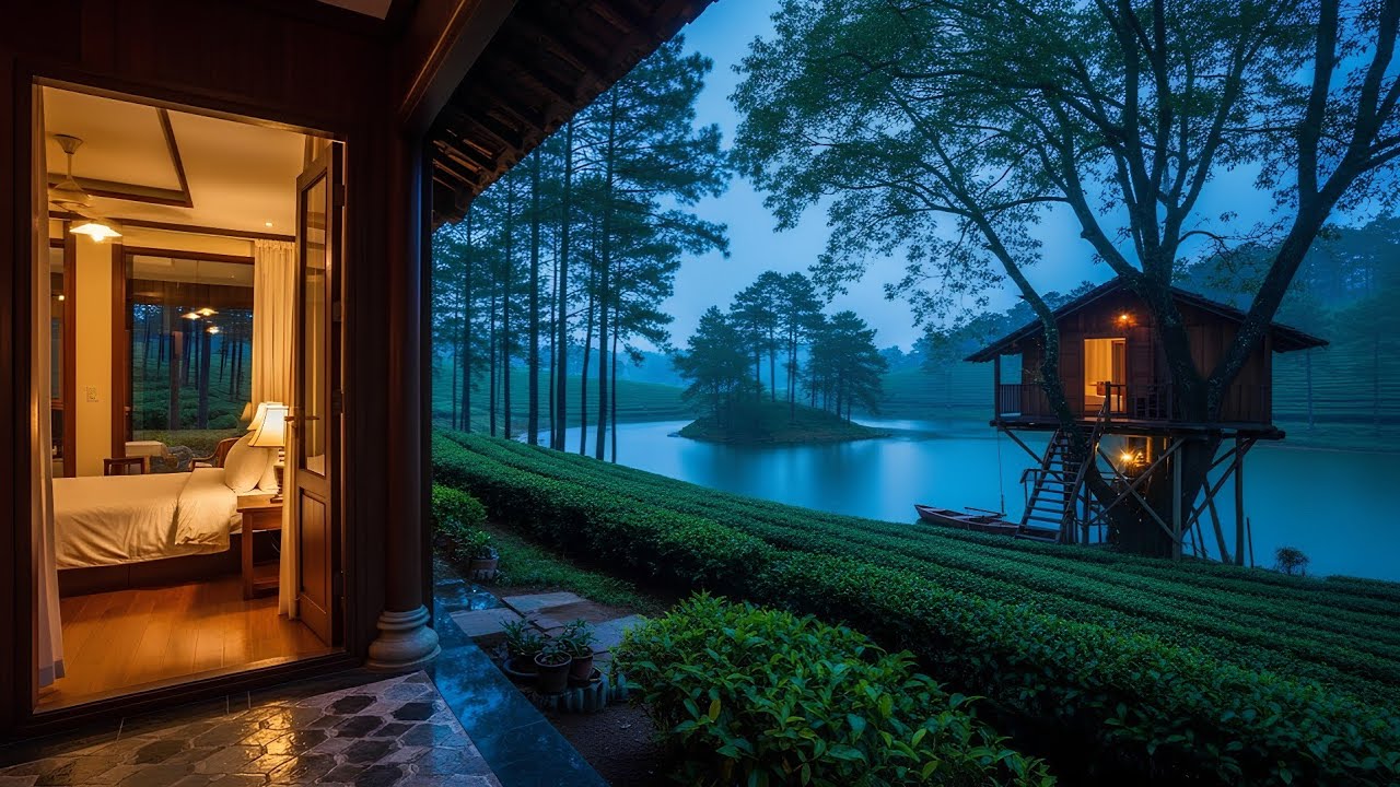 Rain Sounds Help You Relax and Sleep – Natural Rain Flow