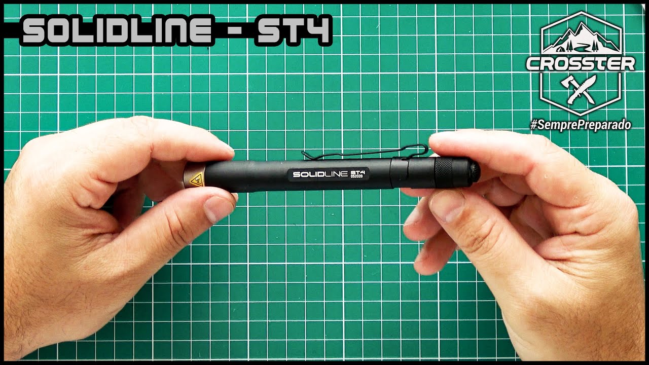 Conhe&ccedil;a a lanterna ST4 Solidline by Ledlenser - #UnboxingCrosster