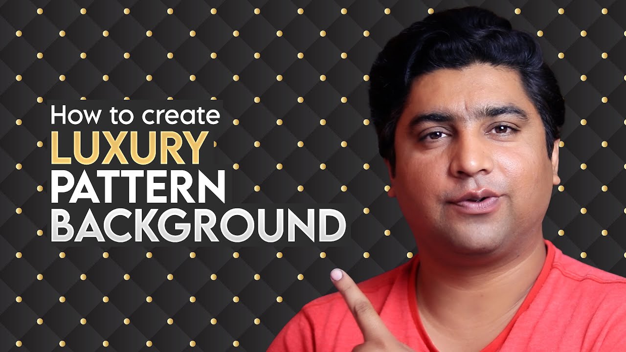 How to Create Luxury Background Pattern in Adobe Illustrator Tutorial