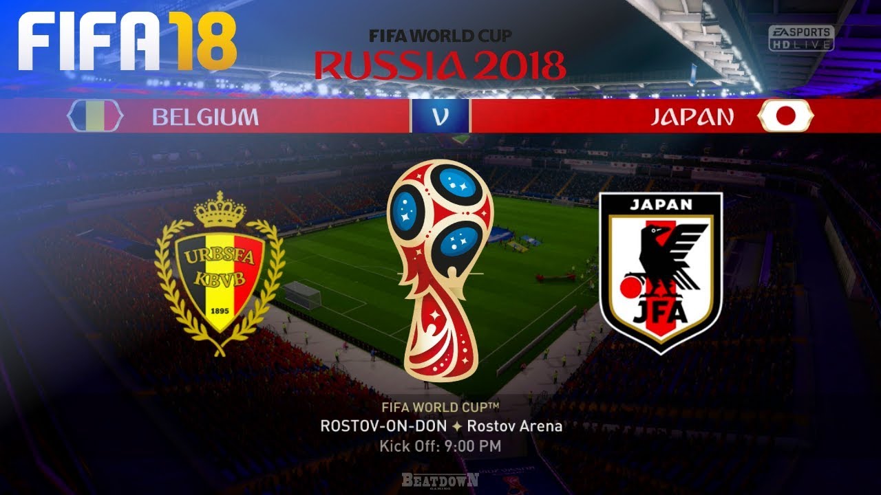 FIFA 18 World Cup - Belgium vs. Japan @ Rostov Arena