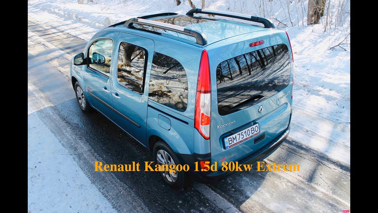 Renault Kangoo 1.5d 80kw Extrem короткий осмотр авто из Европы. Автоимпорт