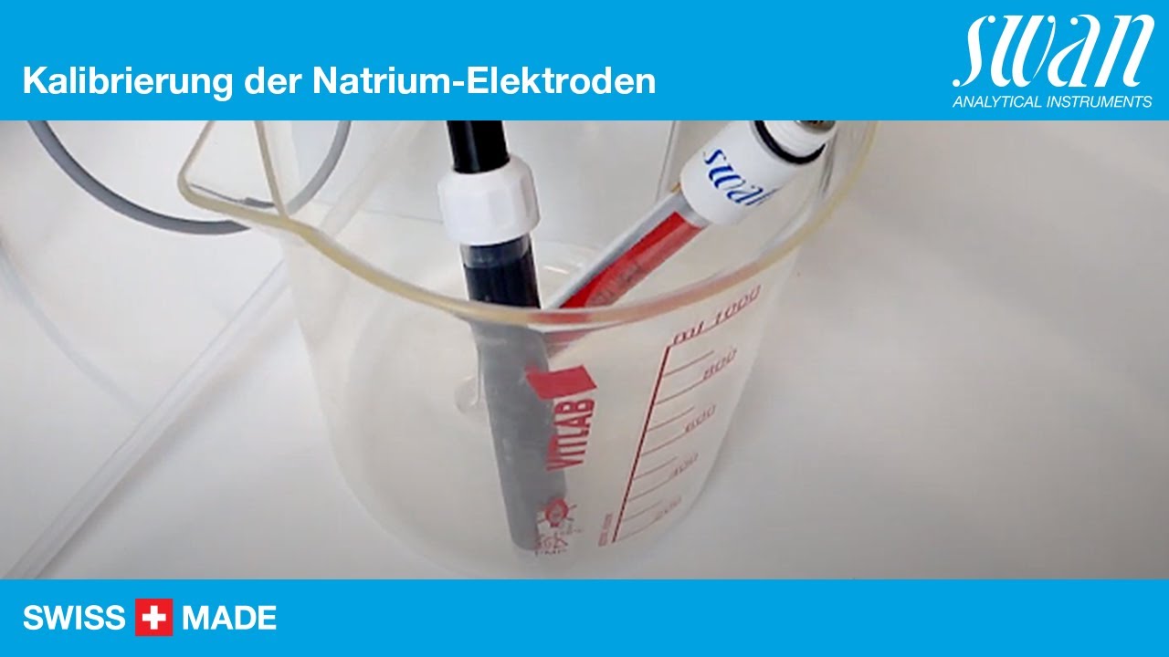 Swan AMI Sodium A & AMI Sodium P – Kalibrierung der Natrium-Elektroden