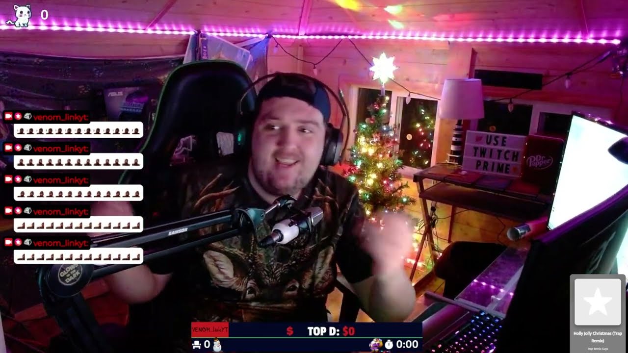 12/25/22 🔴 Christmas Day stream | chat commands do !commands | !7tv for Emotes | sub goal 0/15 |