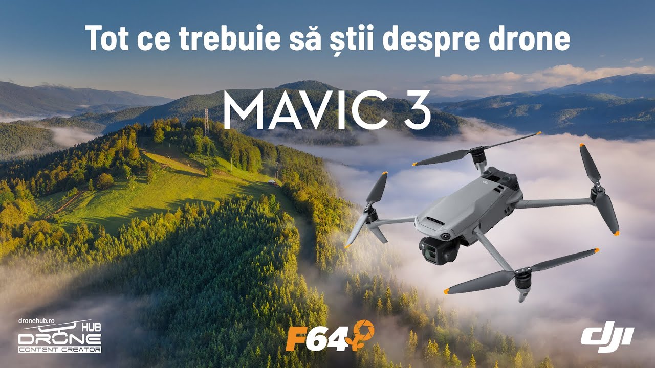 Workshop DJI - Tot ce trebuie sa stii despre drone - Mavic 3 Pro