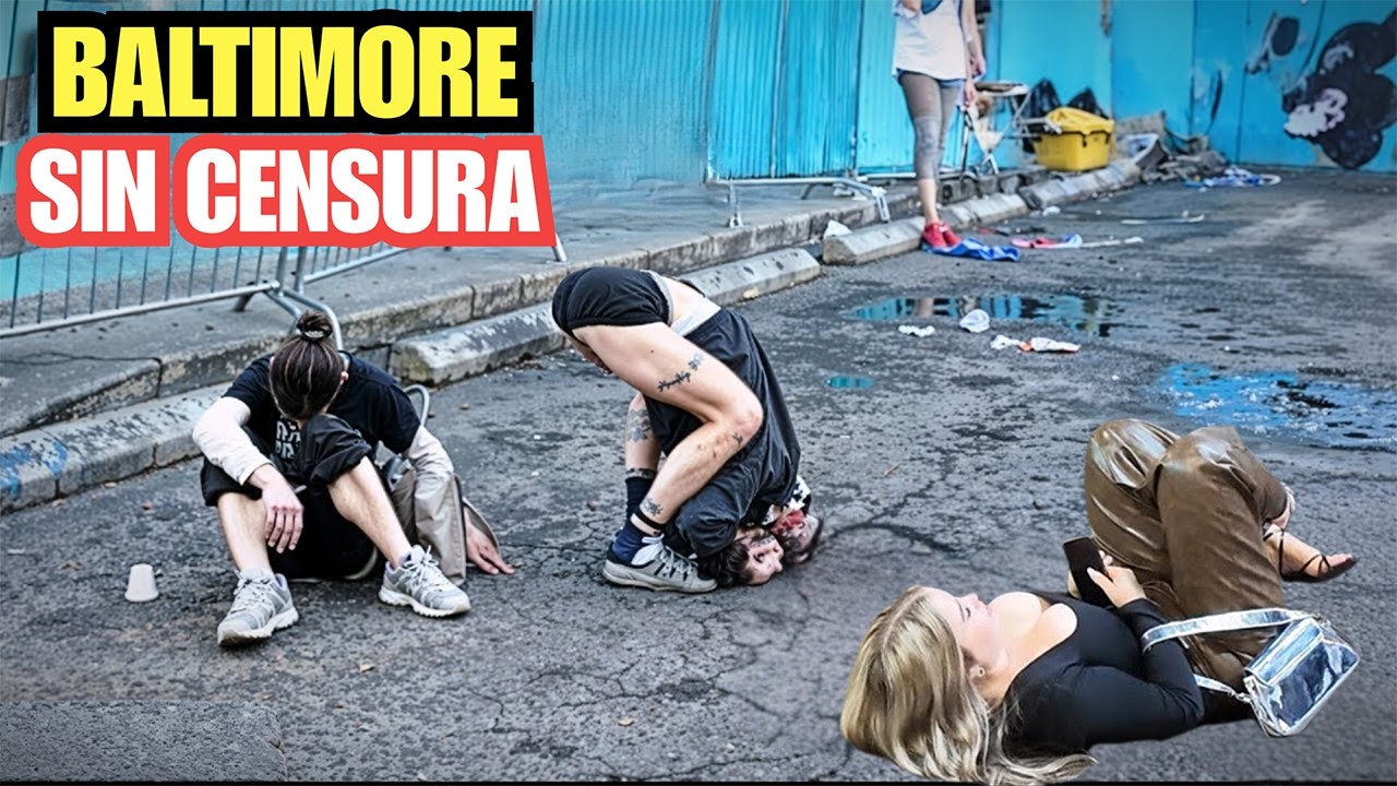 LA VERGÜENZA DE ESTADOS UNIDOS: Baltimore y su crisis de personas sin hogar - Documental 2026