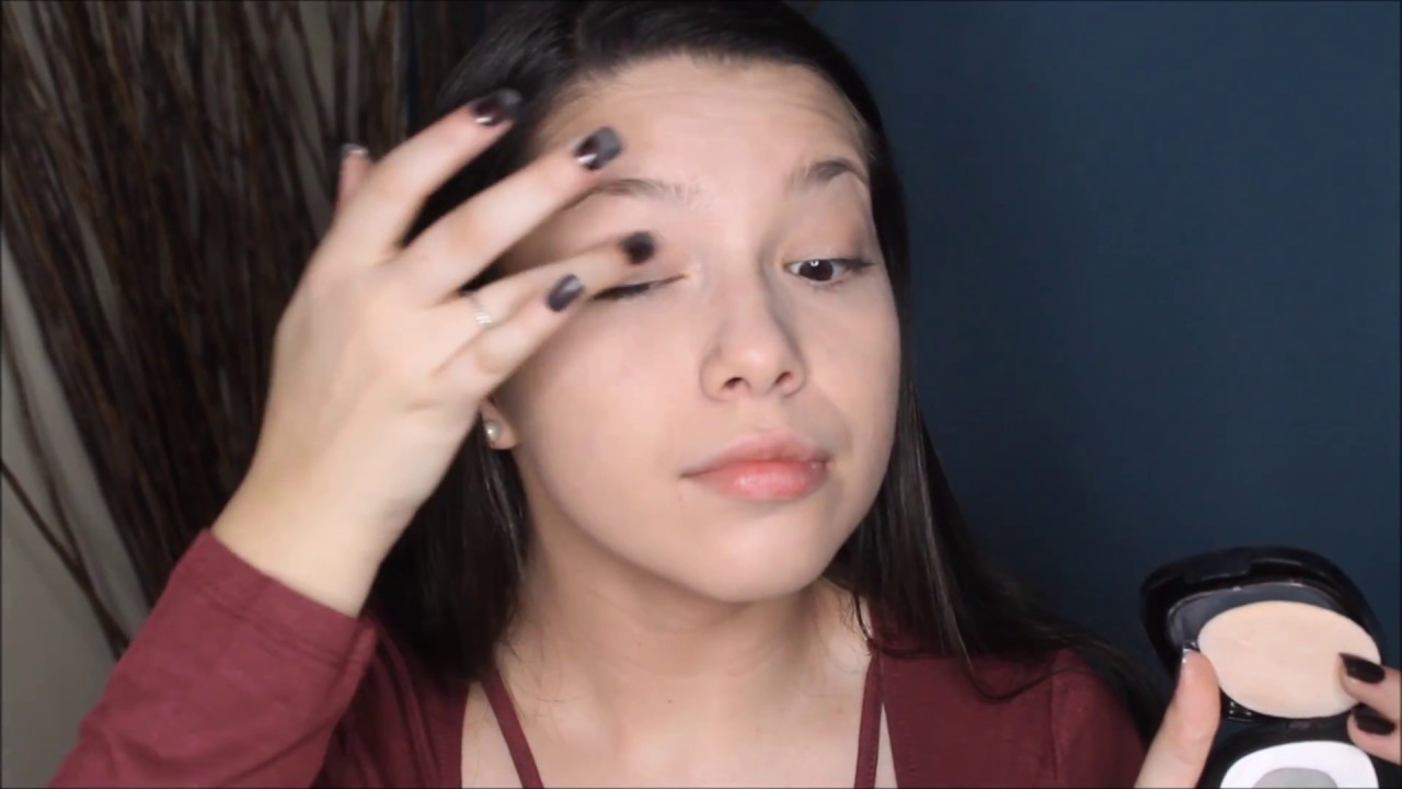 ASMR - Doing My Makeup w/ Voiceover + Repetitive Words