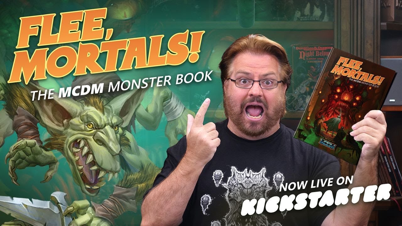 Flee, Mortals! is live on Kickstarter!