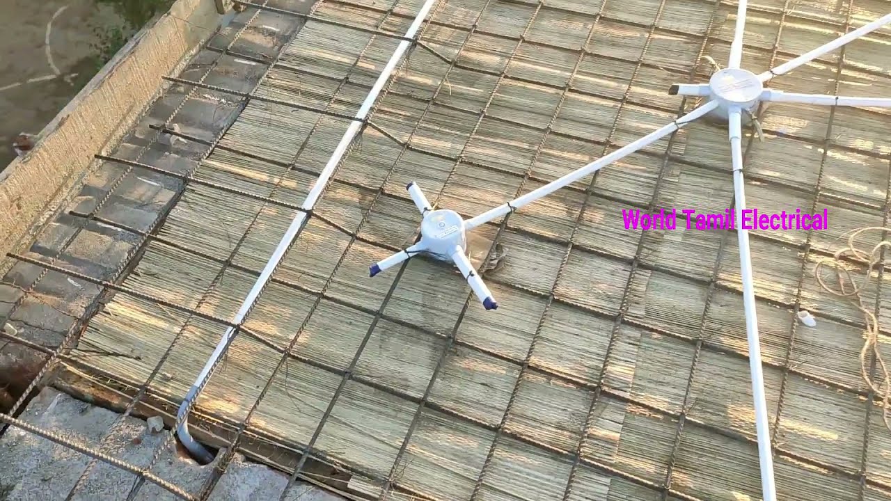 Best Roof slap concreate simple work / World tamil elecrtrical