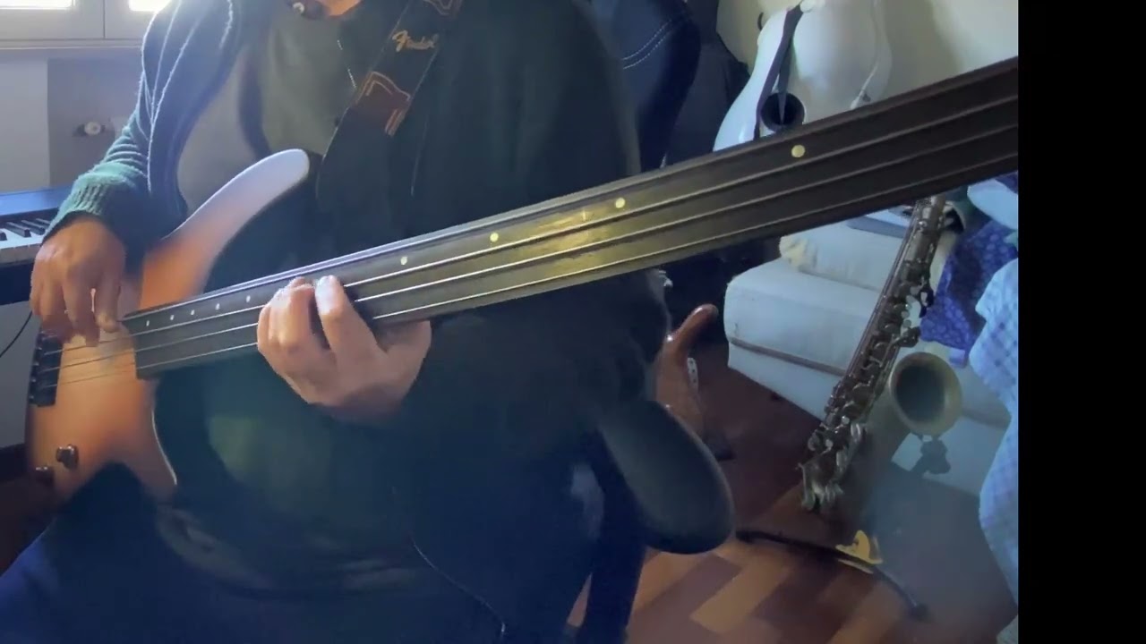 Donna Lee - medium slow bass solo