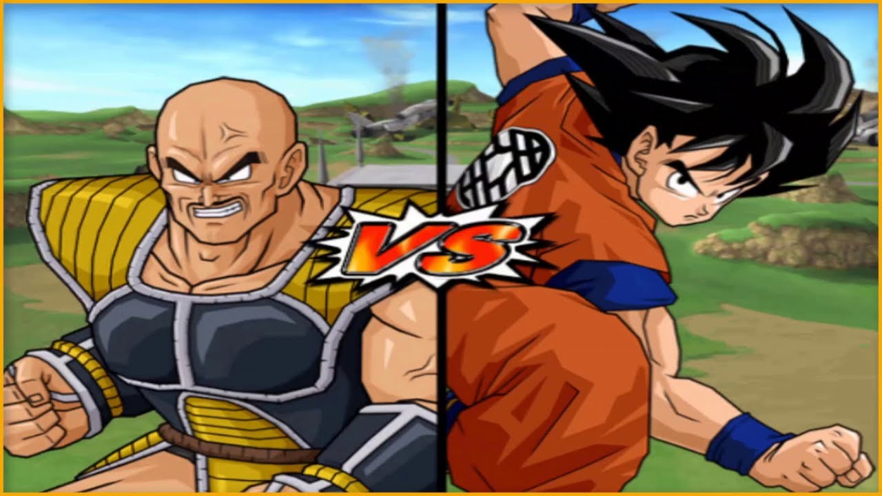 Dragon Ball Z: Budokai Tenkaichi 3 - Nappa VS Goku (Early) [Request Match]