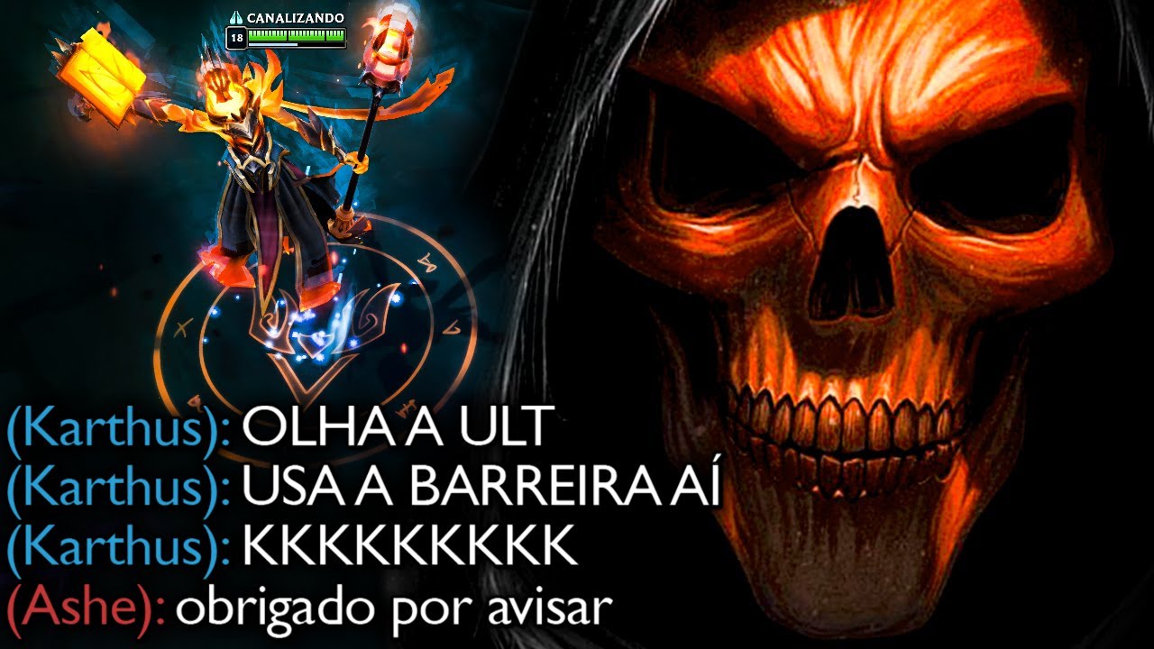 *1000 DE AP* KARTHUS QUE AVISA QUANDO VAI ULTAR KKKKKKKKKKKK