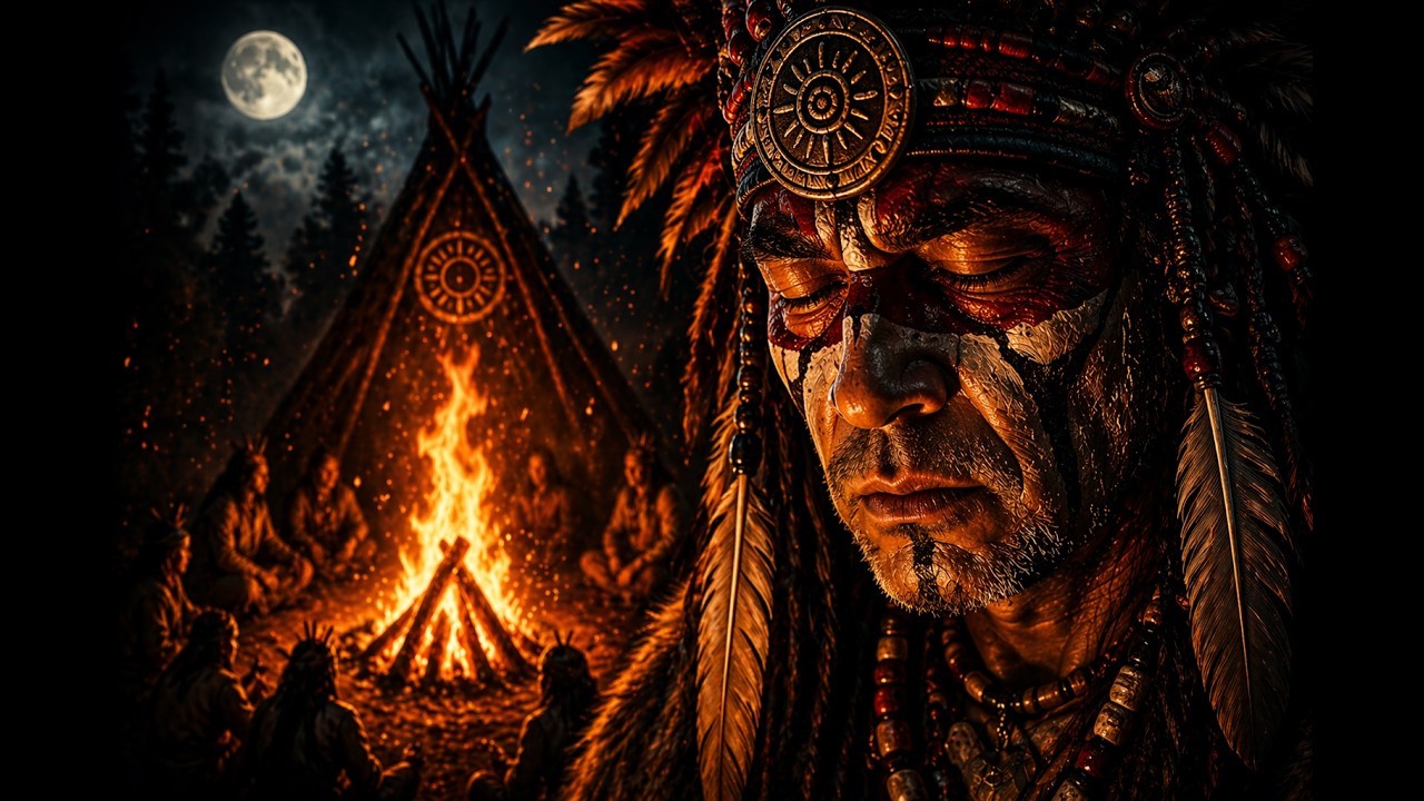 Ancestral Fire Chant 🔥 Native American Shamanic Ritual Music | Tribal Healing Voices