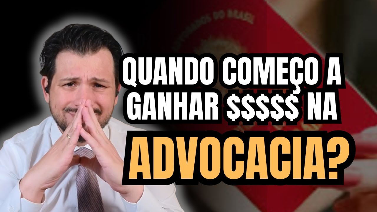 QUANTO TEMPO LEVA PARA GANHAR DINHEIRO NA ADVOCACIA? #advocacia #advogado