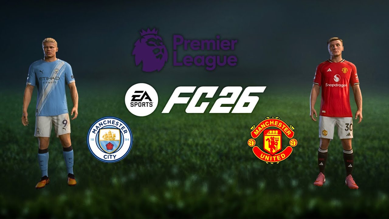 EA FC 26 l MANCHESTER CITY VS MANCHESTER UNITED l FULL MATCH GAMEPLAY