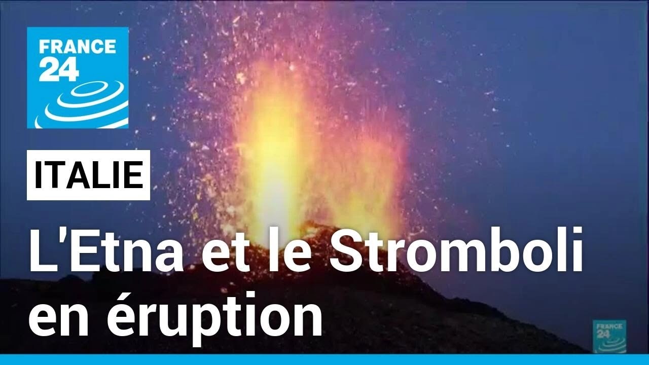 Italie : l'Etna et le Stromboli en &eacute;ruption, reprise progressive &agrave; l'a&eacute;roport de Catane