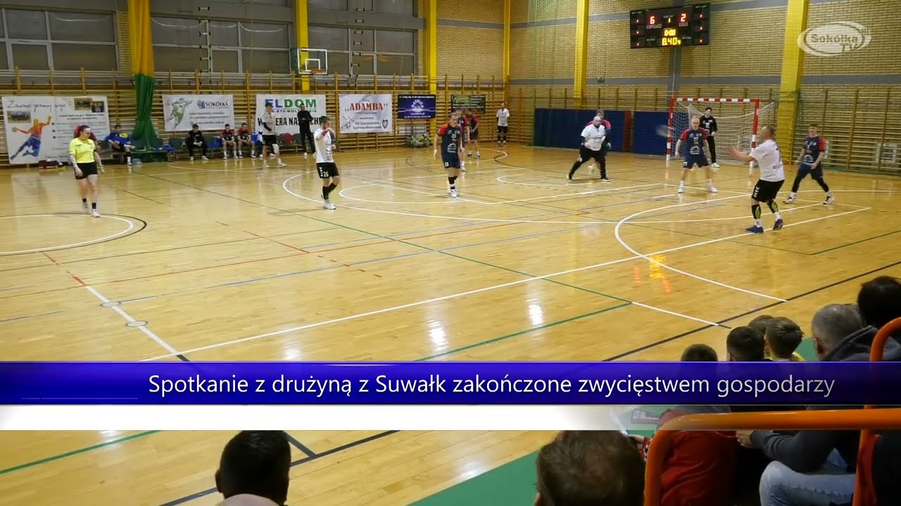 Spotkanie z drużyną z Suwałk zakończone zwycięstwem gospodarzy / SokółkaTV 2026