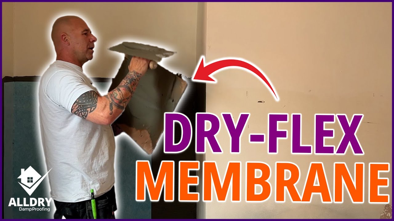How To Apply Dry-Flex Membrane! A Day In The Life of a Damp Proofer!
