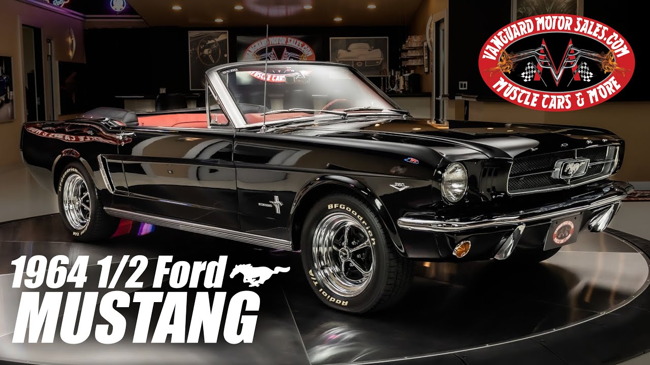 Продаётся кабриолет Ford Mustang 1964 года, половина кузова, Vanguard Motor Sales #3352