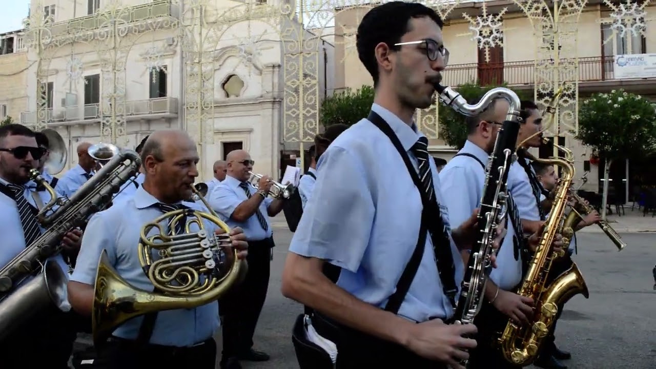 Banda di Francavilla Fontana - Marcia Fanfaroni - Festa della Madonna della Pietà - 4/9/23 Adelfia