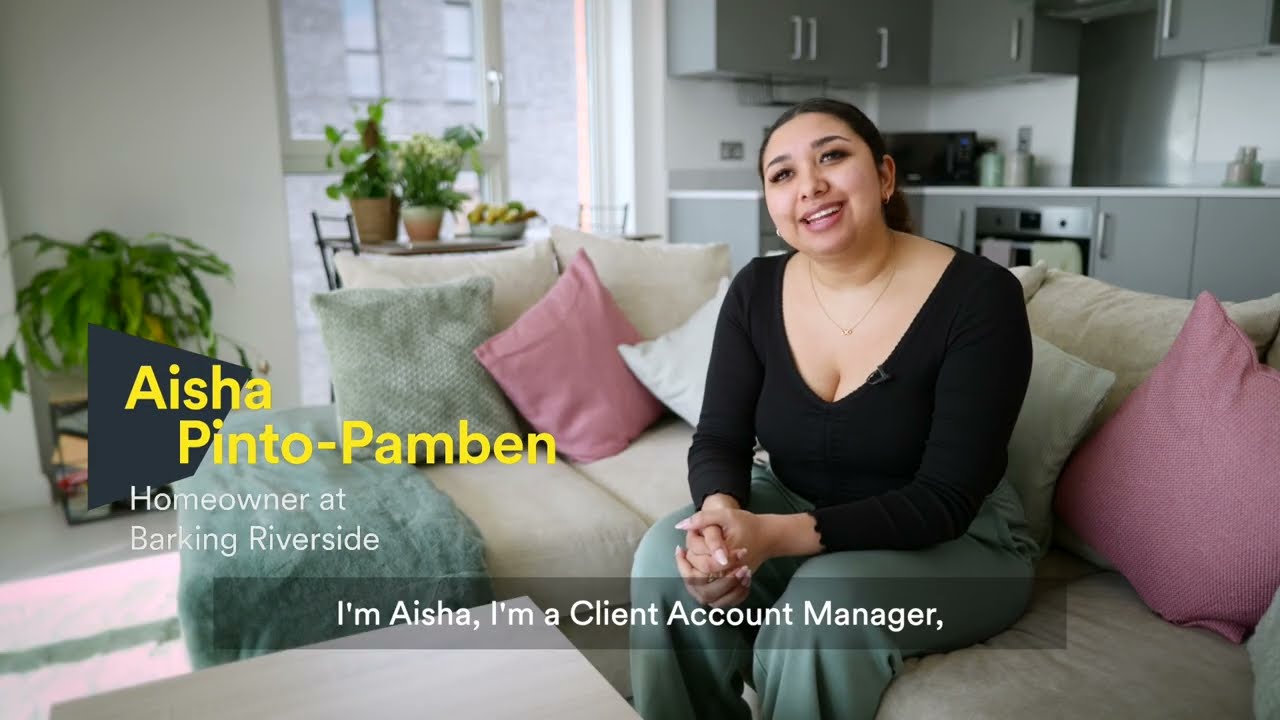 Barking Riverside – Aisha's Shared Ownership Experience