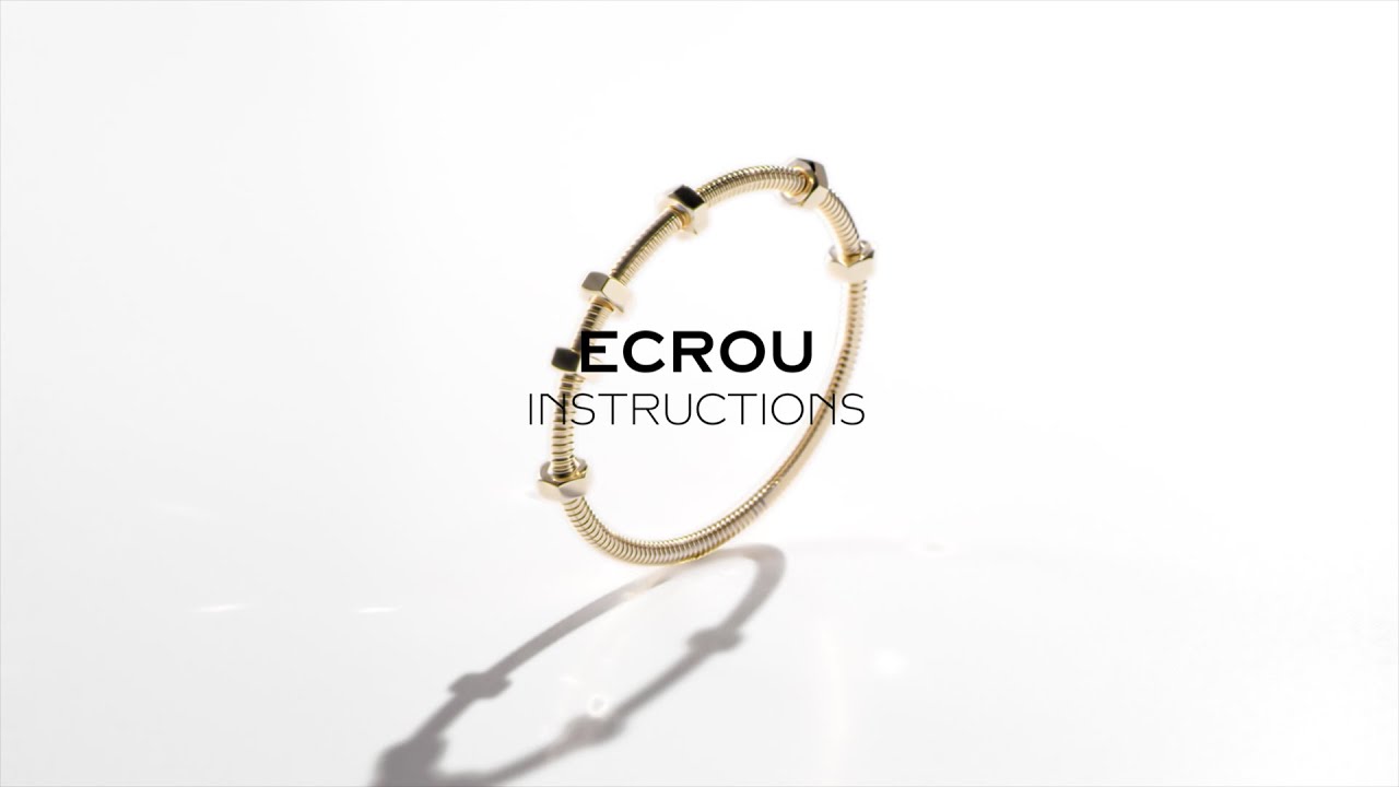 Cartier Instructions: &Eacute;crou Bracelet