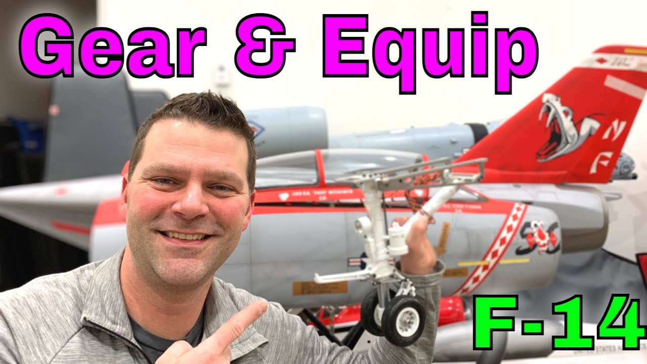 TOP GUN F-14 - Equipment and Gear Assembly - Skymaster F14 Build