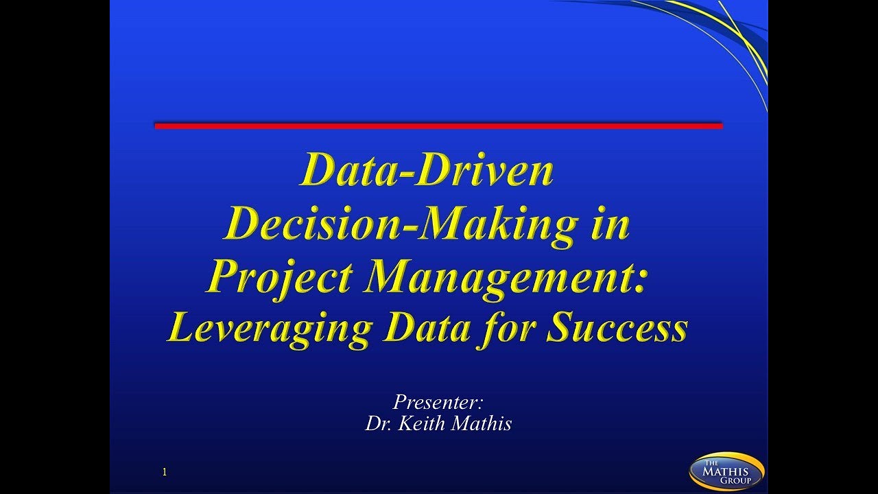 Data Driven Decisions Webinar - 12/12/25