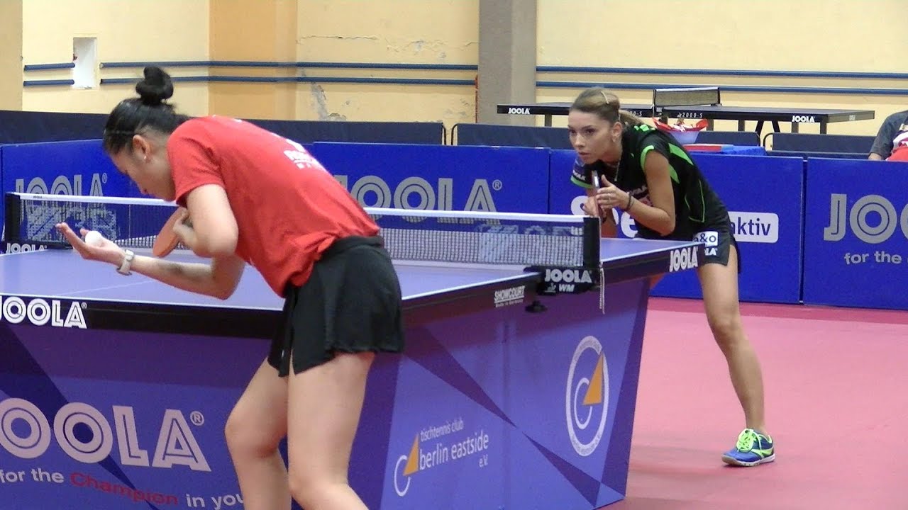 Tischtennis Champions League Damen: Bernadette Szöcs – Sofia Xuan Zhang