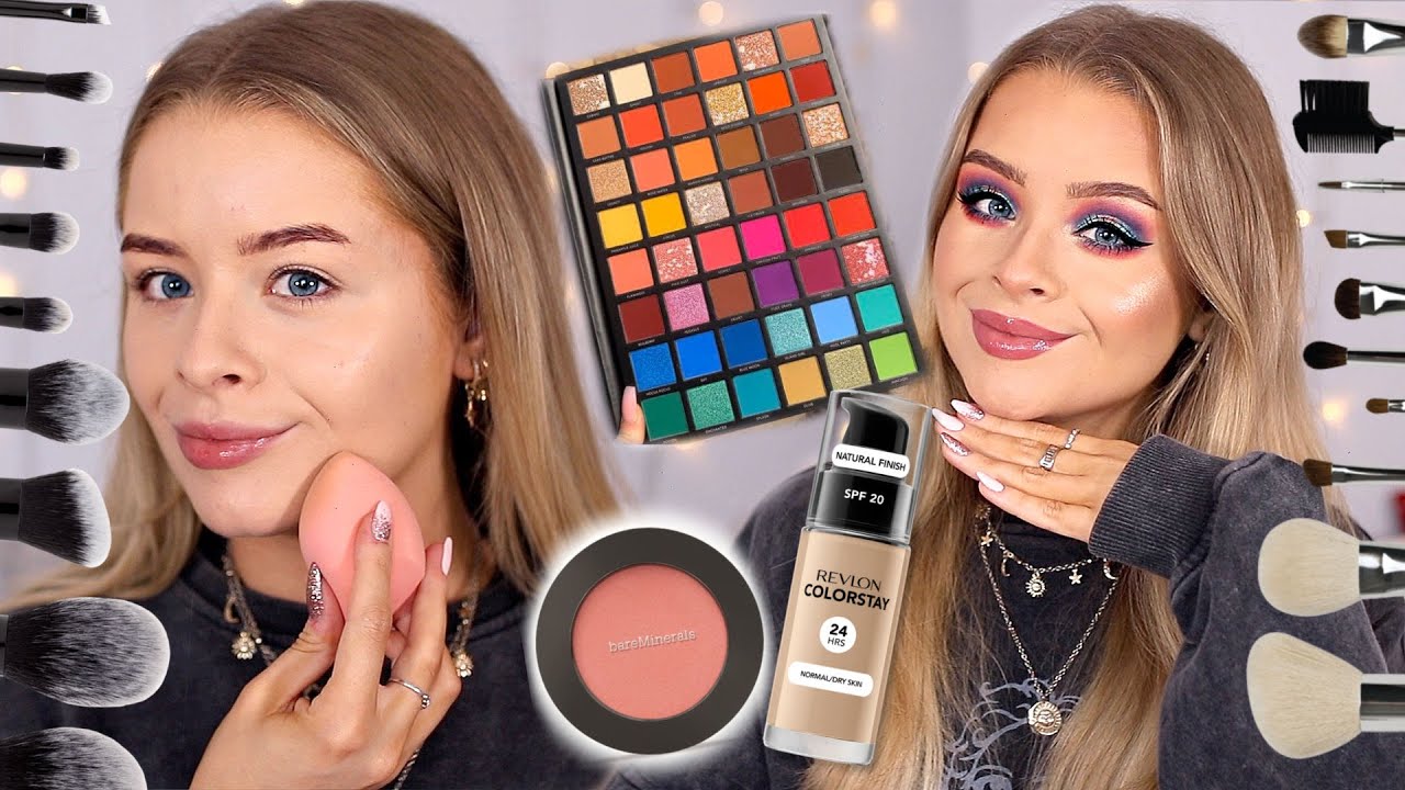 NEW IN MAKEUP! FLAWLESS BASE + RANDOM NUMBERS PICK MY EYESHADOW