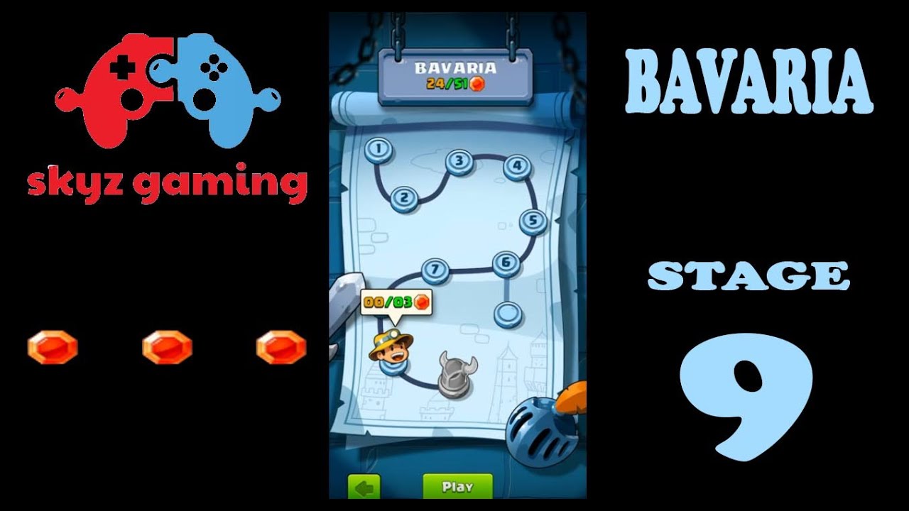 Diamond quest don't rush bavaria - all gems level 9