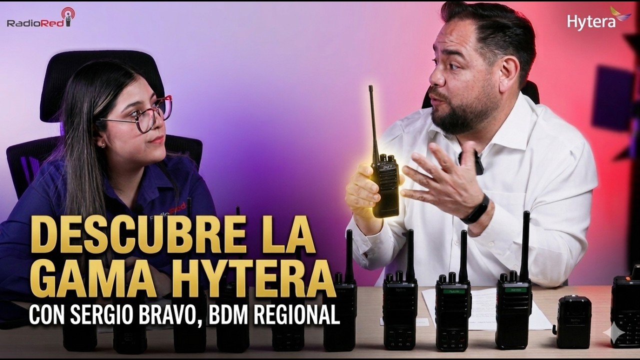 RadioRed - Entrevista Hytera con Sergio Bravo - Regional BDM Hytera