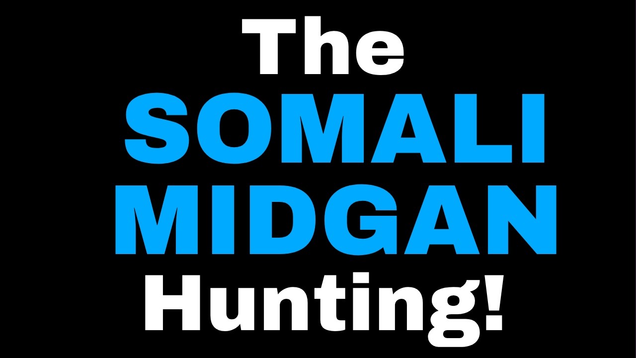 The Traditional HUNTING GEAR and STRATEGY of the MIDGAN of Somalia!