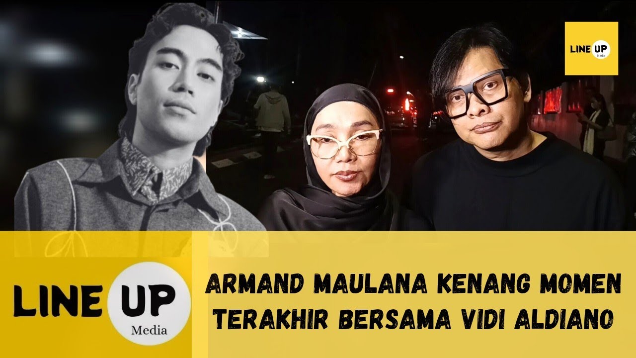 WAJAH MENDIANG VIDI ALDIANO TERSENYUM, ARMAND MAULANA JELASKAN SAAT HADIR KE RUMAH DUK4