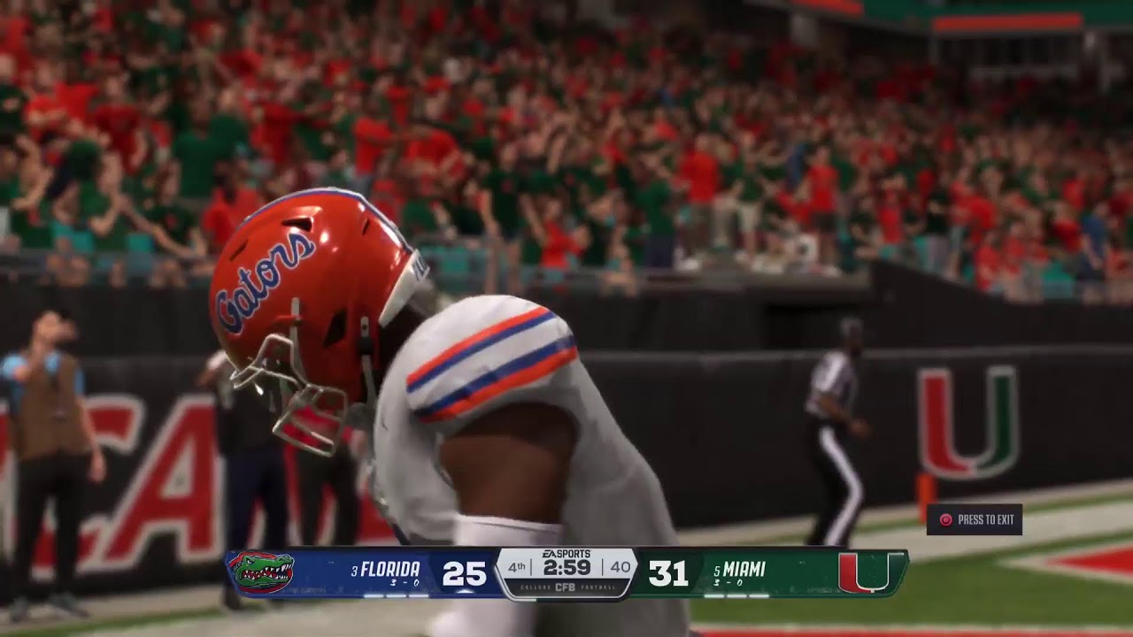 CFB26 LDD Florida Gators at Miami Hurricanes