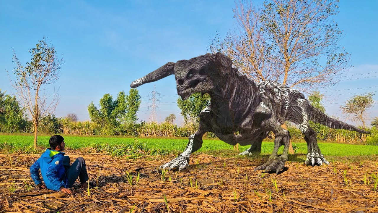 Monster Demon Attack On Village Boy 😨😱😐 || New Best Horror Short Movie 