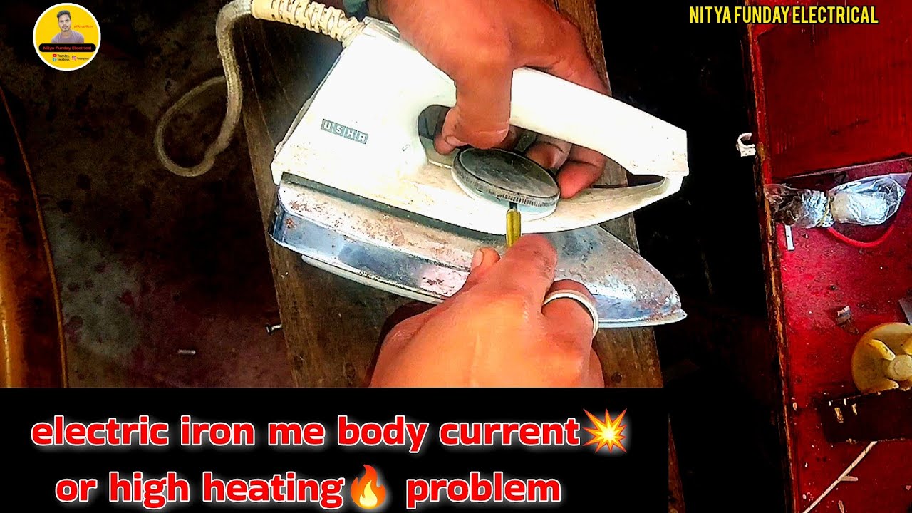 How To Repair Iron Current Problem At Home | How To Repair Iron At Home | Electric Iron Repair