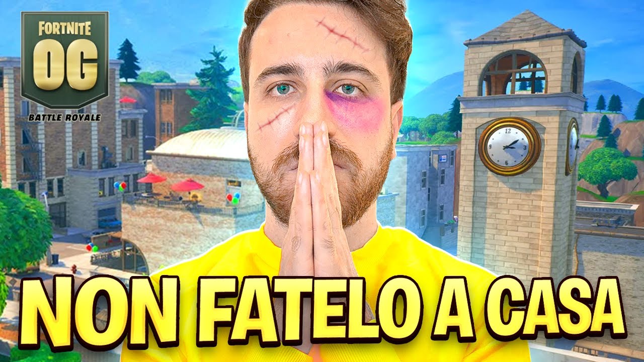 NON FATELO A CASA... Atterro a PINNACOLI in OG per Diverse Ore... Fortnite ITA