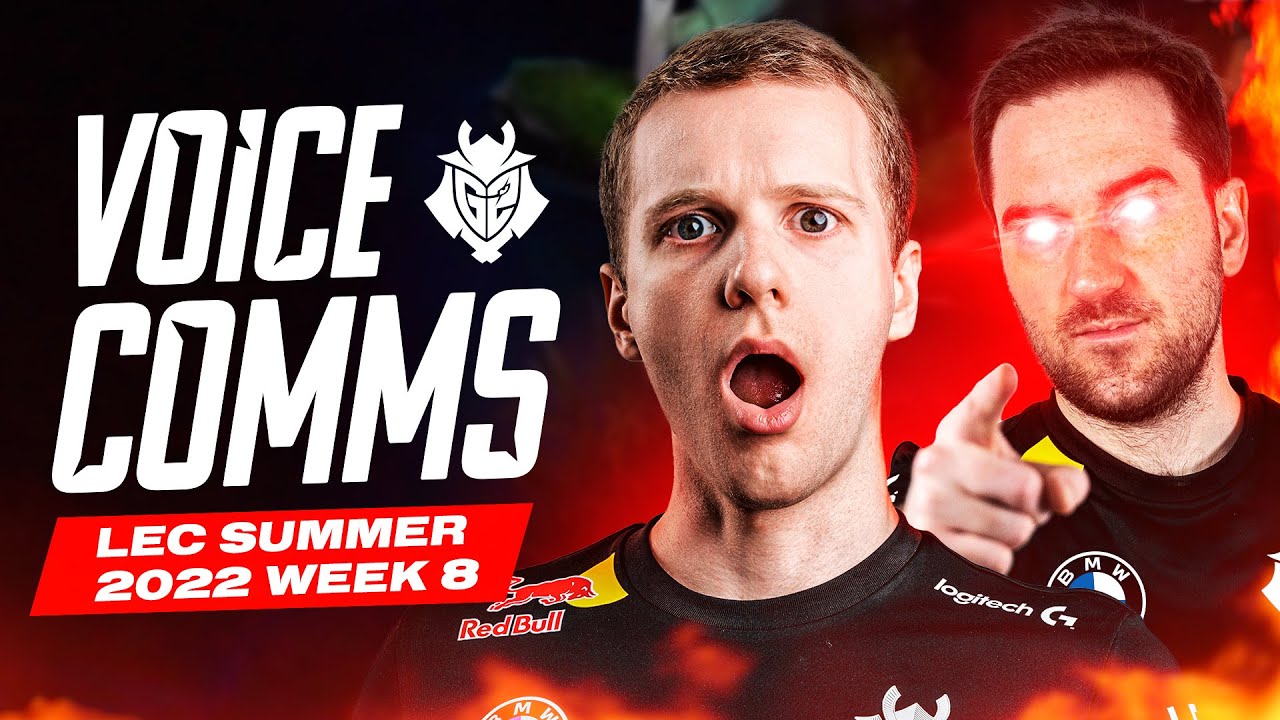 CARLOS FIRED JANKOS?! | LEC 2022 Summer Week 8 Voicecomms