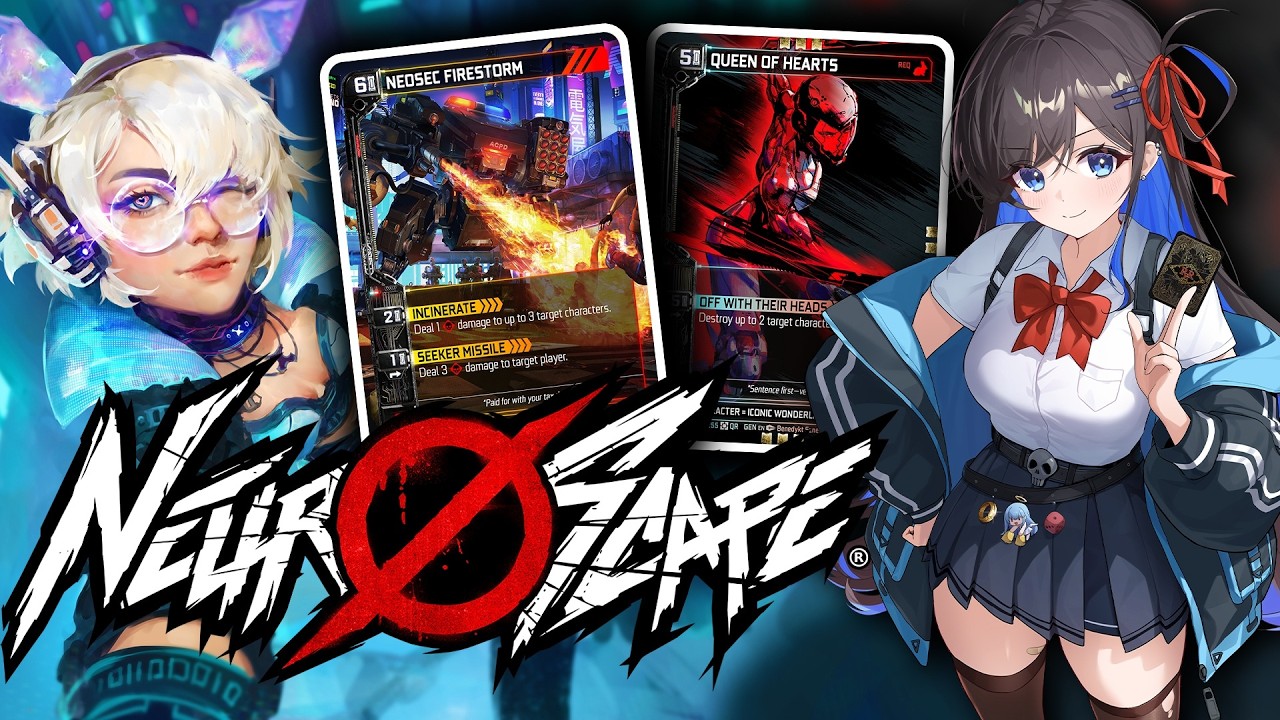 Neuroscape TCG ALL 6 STARTER DECKS + Booster Box Opening and Review