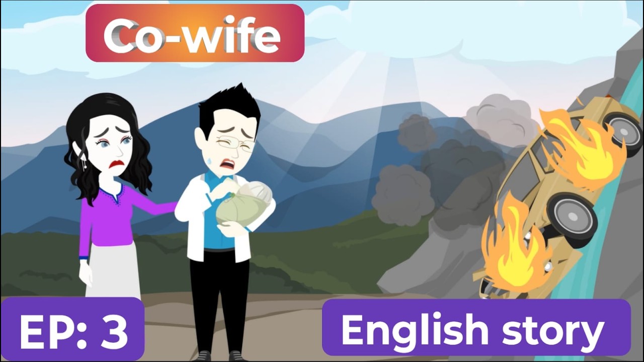 Co wife #3 | Animation Story | English Story | Learn English | Subtitle | Aakash Animates.