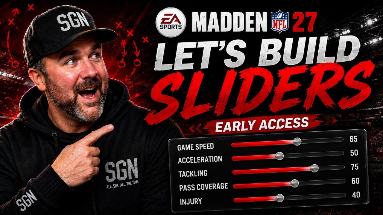 🔴 Ранний доступ к Madden 27 | Настройка игровых параметров