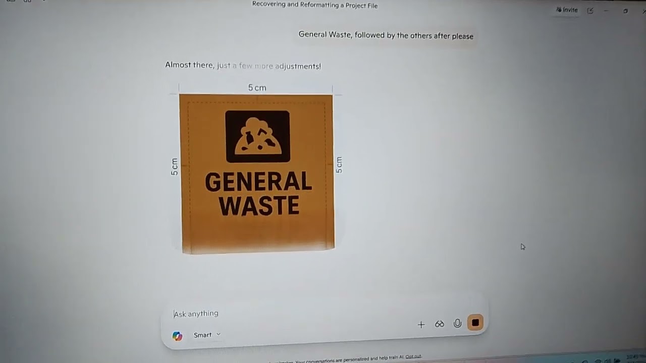 Ahhh yes, I see that you know your landfill well! 