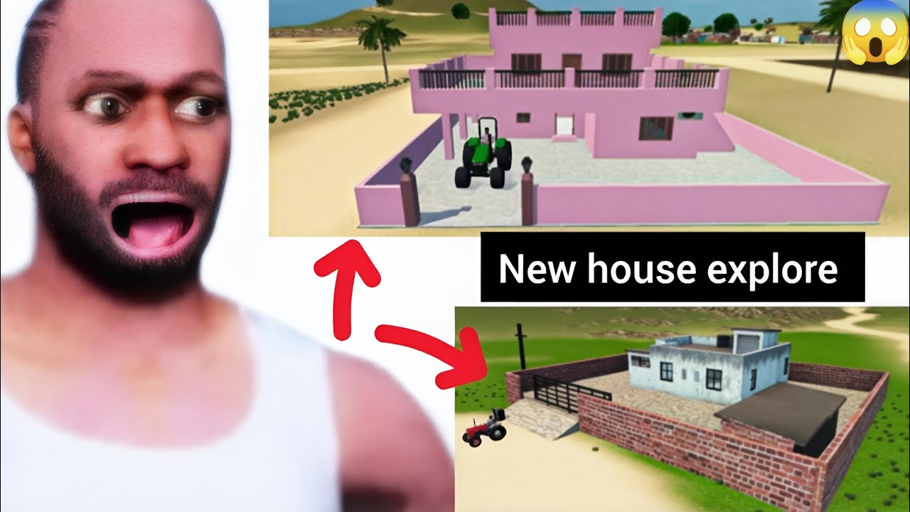 New House Explore in Game 🏠 | Indian Driving Gameplay