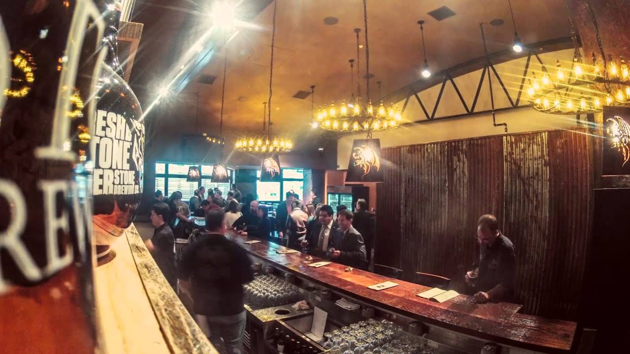 Stone Brewing Co. Tap Room Time Lapse