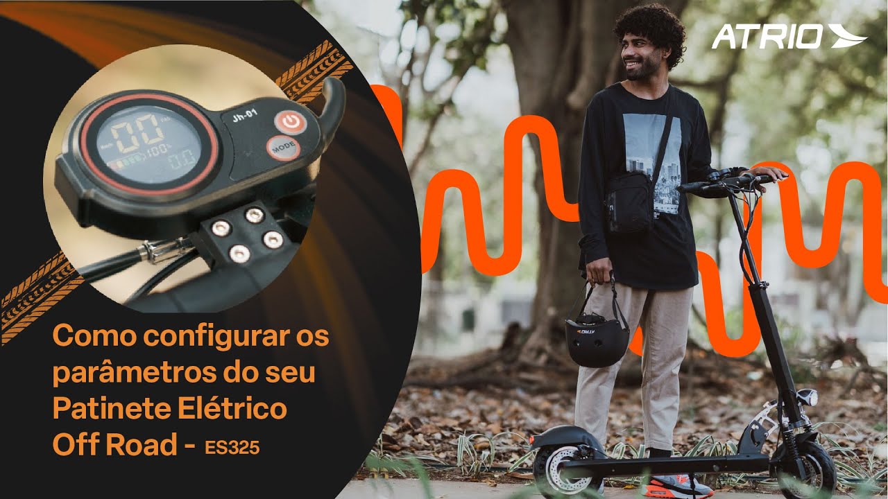 Como configurar o seu Patinete Elétrico OFFROAD da Atrio