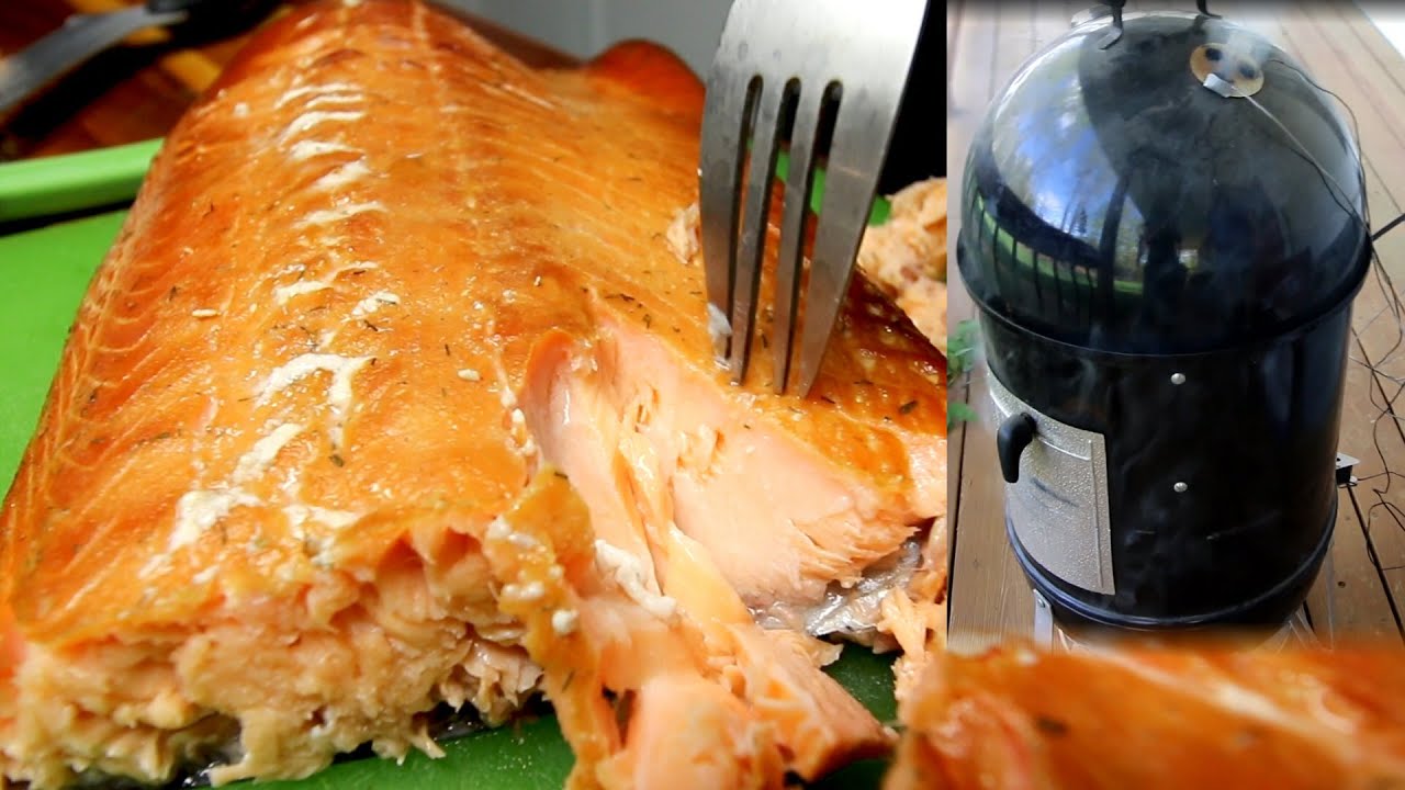 Smoked Salmon on the Weber Smokey Mountain