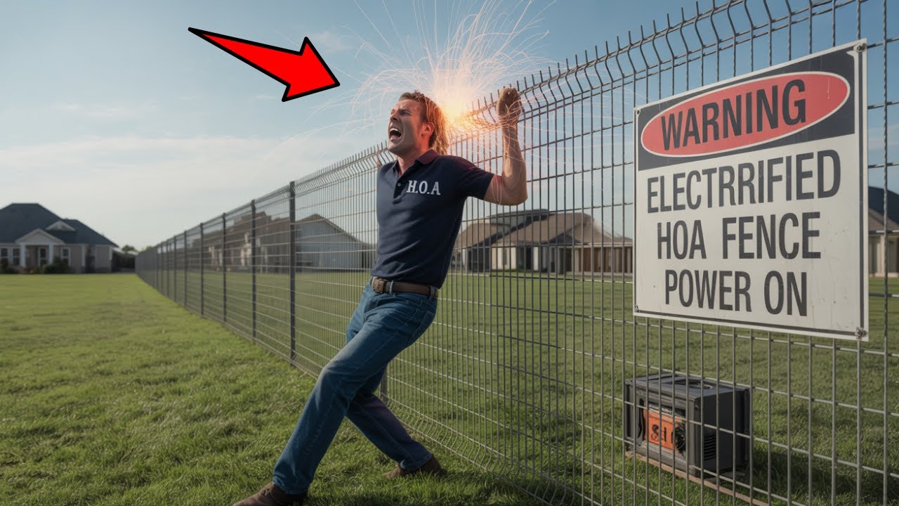 &ldquo;HOA Patrol Officer Climbed Our Fence &mdash; So Grandpa Electrified It&rdquo;