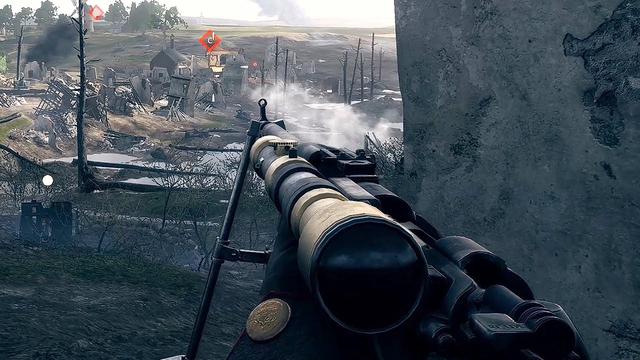 Quentin'den Amiens'e Battlefield 1