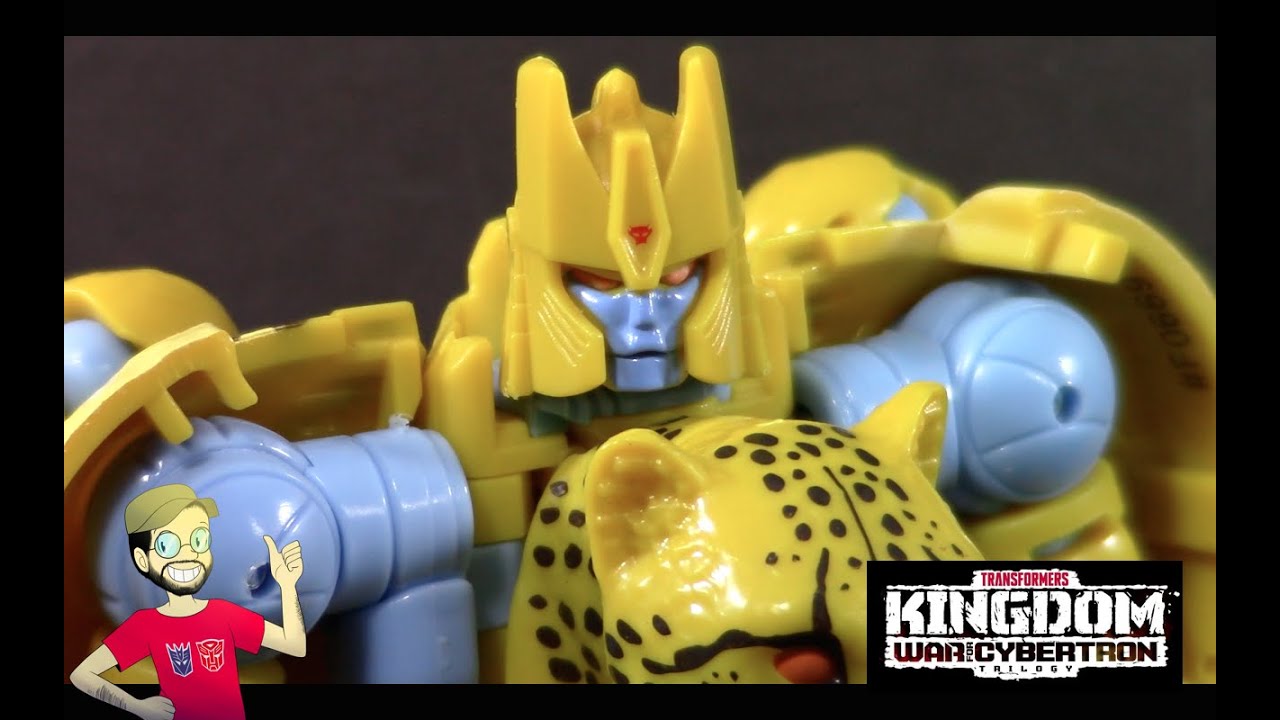 AUVELIER REVIEW TRANSFORMERS WAR FOR CYBERTRON KINGDOM CHEETOR EN ESPAÑOL