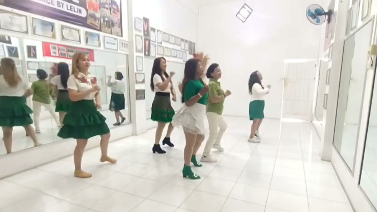 Fire En La Piel Linedance|Choreo @wacanald6774 |Demo by Class Manis Manjah LLD